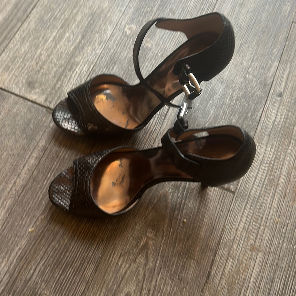 I=
Coach stiletto 7.5 suede great condition